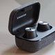 Sennheiser’s Momentum 2 wireless earbuds offer active noise cancellation and promise lengthier battery life.